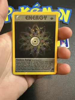 Pokemon TCG Rainbow Energy 1st Edition Holo #17/82 - Image 1