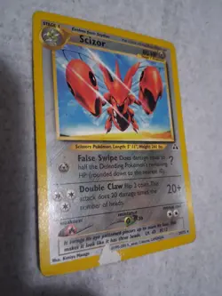 Pokemon TCG Scizor Neo Discovery 29/75 Unlimited Rare - Image 1