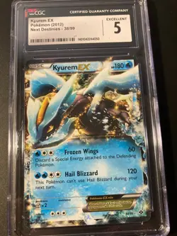 CGC 5 kyurem next destinies 2012 EX Pokemon - Image 1