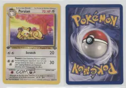 Persian 1st Ed. Pokemon Jungle #42 1999 12g7 - Image 3