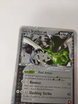 Pokemon TCG - Rocket's Scyther Ex 102/109 MP Team Rocket Returns SWIRL - Image 3