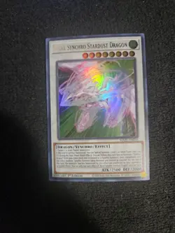 Accel Synchro Stardust Dragon - MAZE-EN019 - Ultra Rare - 1st Edition NM YuGiOh! - Image 1
