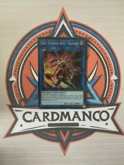 MAMA-EN005 Sky Striker Ace Kagari Ultra Rare 1st Edition YuGiOh Card - Image 1