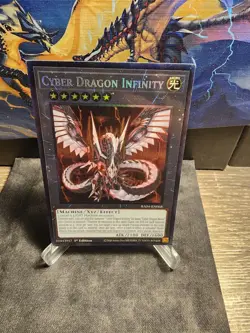 Yugioh RA04-EN068 - Cyber Dragon Infinity - Collectors Rare 1st Edition Foil - Image 1