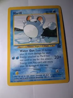Pokemon Marill Black Star Promo Card #29 WOTC - Image 1