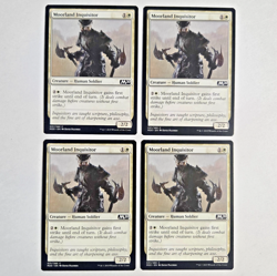 MTG Moorland Inquisitor (M20 Core Set 2020) 031/280 (NEAR MINT) (4X) - Image 1