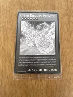 YuGiOh - Cyber Dragon Infinity - Promo Oversized Big Jumbo Card DUOV - Image 1
