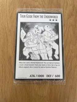 YuGiOh - Tour Guide From The Underworld - Promo Oversized Big Jumbo Card DUOV - Image 1