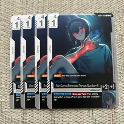 Gundam Card Game Elan Ceres (Enhanced Person Number 4) GD01-098 C Playset Of 4 - Image 1