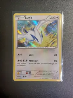 Lugia XY156 Holo Black Star Promo Pokemon Card NM - Image 1