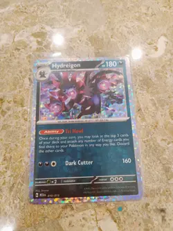 Pokemon Hydreigon Promo Card 010/015 2025 McDonald’s Dragon Discovery NM - Image 1