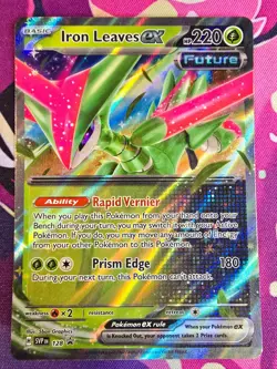 Iron Leaves ex - 128 - SV: Scarlet & Violet Promo NM Pokemon Card - Image 2
