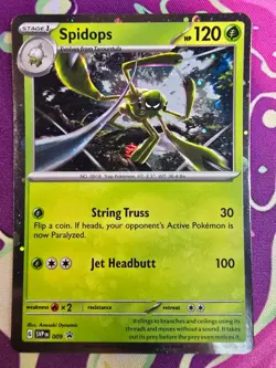 Pokemon - Spidops Holo - SVP009 - Scarlet & Violet - Black Star Promo Card - Image 2