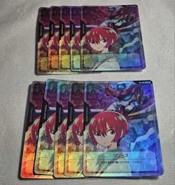 Gundam Card Game RP-010 Mach & GQuuuuuuX Promo 10 set JP - Image 1