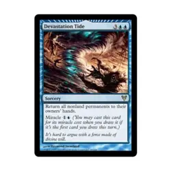 WOTC MtG Avacyn Restored Devastation Tide (R) (Foil) EX - Image 1