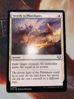 Swords to Plowshares MTG | Edge of Eternities Commander - Image 1