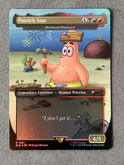 MTG - Patrick Star - Borderless Rainbow Foil - Secret Lair - SLD 1931 - Image 2