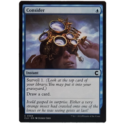 x4 Consider CLU MTG M/NM Playset Common Blue Instant Ravnica: Clue Edition TCG - Image 1