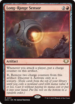 MTG Magic 1x Long-Range Sensor (M/NM) Commander Edge of Eternities - Image 1