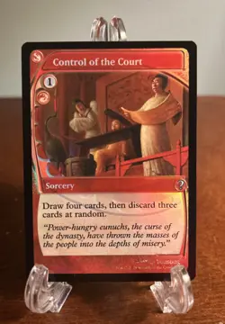 Control of the Court MTG (Future Sight) Mystery Booster 2 MB2 Foil NM Magic - Image 1