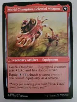 MTG - Final Fantasy: Sidequest: Play Blitzball (0158) - Uncommon - Near Mint - Image 2