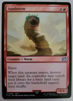 MTG - Final Fantasy: Sandworm (0155) - Uncommon - Near Mint - Image 1
