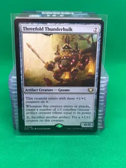 Threefold Thunderhulk MTG | Edge of Eternities Commander - Image 1