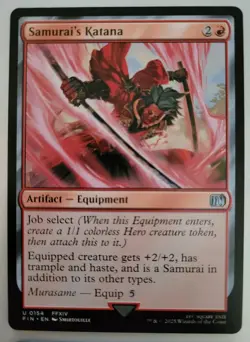 MTG - Final Fantasy: Samurai's Katana (0154) - Uncommon - Near Mint - Image 1