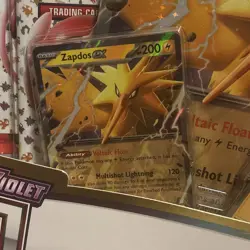 Pokemon TCG Scarlet & Violet 151 Zapdos EX Collection Brand New Factory Sealed - Image 4