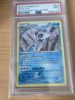 PSA 9 frosslass generations radiant collection 2016 XY Pokemon - Image 2