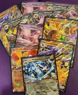 (250) Pokemon Assorted Bulk - Common Uncommon Rare Holo Reverse - ETB Sleeves - Image 1