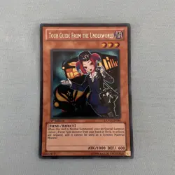 YuGiOh - Tour Guide From the Underworld EXVC-EN084 Secret Rare 1st Edition - Image 2
