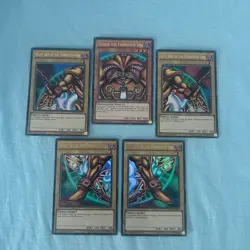 YuGiOh - Exodia The Forbidden One Complete Set - 1st YGLD-ENA17-21 Ultra Rare - Image 1
