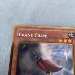YuGiOh - Crane Crane PGLD-EN042 Gold Rare 1st Ed (Name Shift Misprint Error) - Image 2