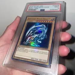 YuGiOh - Blue Eyes White Dragon CT13-EN008 Ultra Rare (PSA 9) SDK ART - Image 4