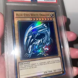 YuGiOh - Blue Eyes White Dragon CT13-EN008 Ultra Rare (PSA 9) SDK ART - Image 5