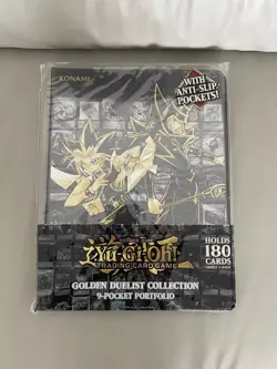 YuGiOh Golden Duelist 9-Pocket Portfolio Binder (Brand New) - Image 3