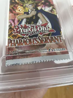 YuGiOh 2017 Pharaoh's Servant Booster Pack - Sealed (PSA 9) Graded - Image 3