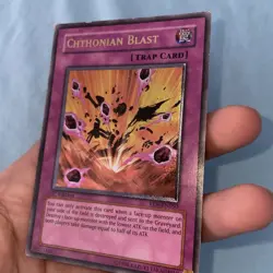 YuGiOh - Chthonian Blast - EEN-EN050 Ultimate Rare 1st Edition - Image 3