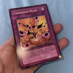 YuGiOh - Chthonian Blast - EEN-EN050 Ultimate Rare 1st Edition - Image 5
