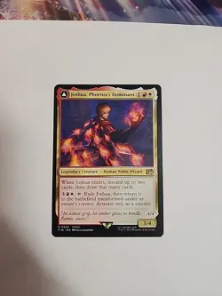 MTG Joshua, Phoenix's Dominant Final Fantasy Collectible Card NM Condition - Image 1