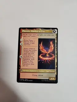 MTG Joshua, Phoenix's Dominant Final Fantasy Collectible Card NM Condition - Image 4