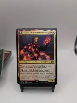 MTG Joshua, Phoenix's Dominant Final Fantasy Collectible Card NM Condition - Image 1