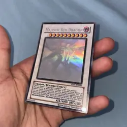 YuGIOh - Majestic Red Dragon ABPF-EN040 - Ghost Rare - Image 1
