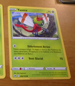 POKEMON ZENITH SUPREME FRANCAISE CARD CARTE YANMA 008/159 FR JCC NM - Image 1