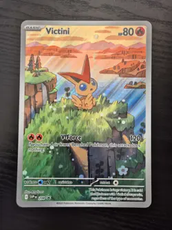 Victini SVP 208 - JUMBO PROMO - Illustration Rare - Pokemon Card - Image 1