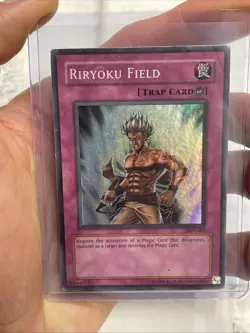 Yu-Gi-Oh! TCG Riryoku Field LON-081 Unlimited Super Rare Card Konami MP Yugioh! - Image 1