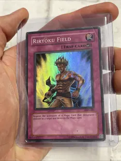 Yu-Gi-Oh! TCG Riryoku Field LON-081 Unlimited Super Rare Card Konami MP Yugioh! - Image 2