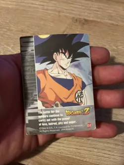 1998 Dragon Ball Z Vegeta Gold Foil Card #G2 Artbox FUNimation JPP/AMADA - Image 3