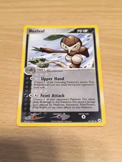 Nuzleaf Pokemon Card 45/101 EX Hidden Legends uncommon non-holo NM - Image 1